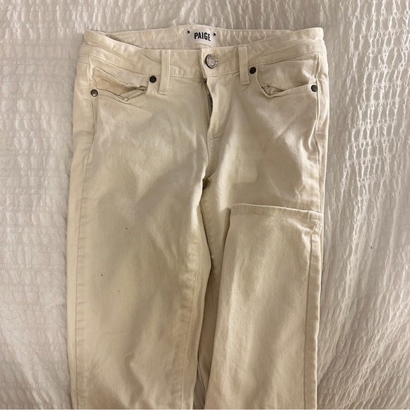 Paige Denim Skyline ankle peg jeans off white - Picture 3 of 4